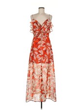 NWT Nasty Gal Inc. Women Orange Cocktail Dress 6