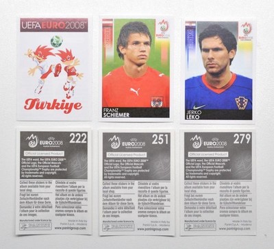 Panini UEFA Euro 2008 Austria-Switzerland Pick a Player Sticker (#124-279)