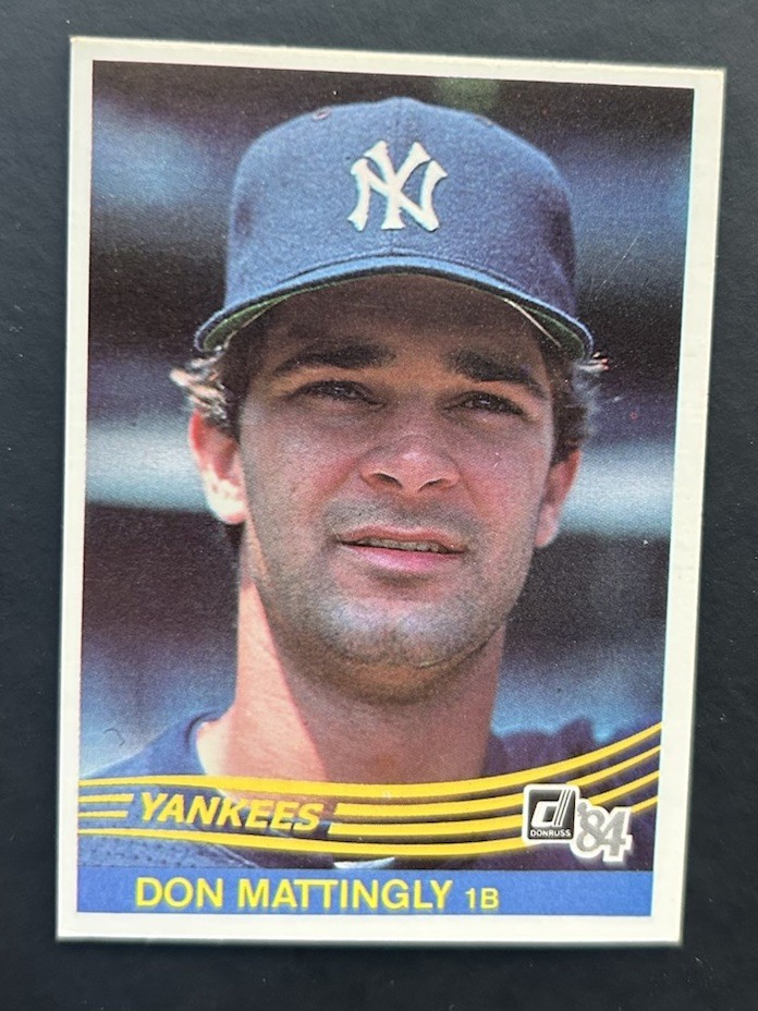1984 Donruss Don Mattingly Rookie RC #248 Yankees NM
