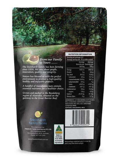 Australian Macadamia Vanilla Nuts with Shell Twist/Open Key - 8 oz FREE SHIPPING