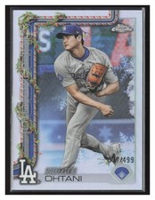 2025 Topps Holiday - Chrome Shohei Ohtani #HC1 Refractor 317/499
