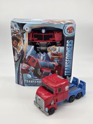Transformers EarthSpark Spin Changer Optimus Prime & Robby Malto 8  Figure
