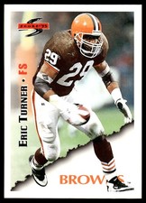 1995 Score Eric Turner Cleveland Browns #35