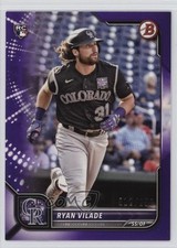 2022 Bowman Purple Border 12/250 Ryan Vilade #100 1t2c