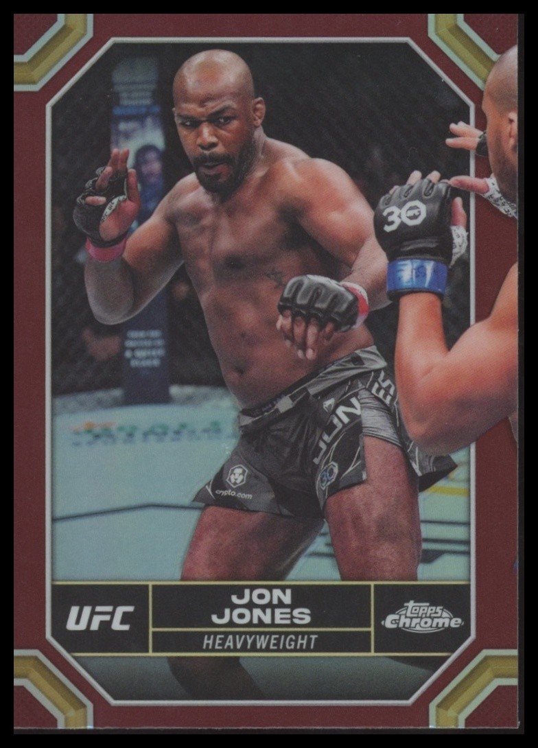 2024 Topps Chrome UFC Magenta Jon Jones No. 97