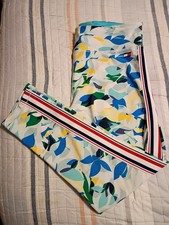 Tommy Hilfiger Women's Floral Pants with Stripe Detail