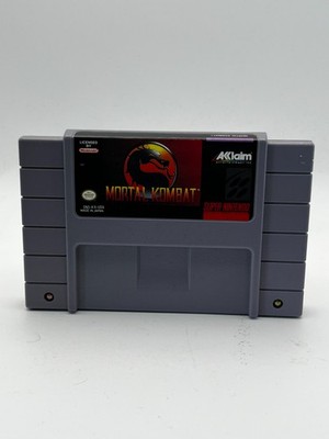 Mortal Kombat (Super Nintendo Entertainment System, 1993) Tested