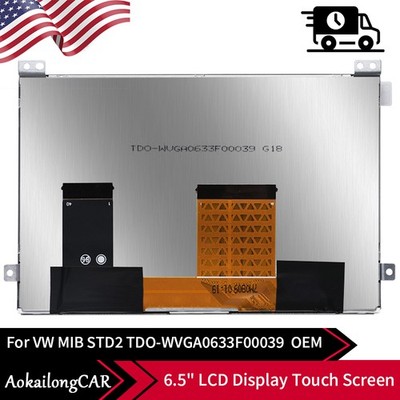 OEM For VW T6 MIB STD2 684 200 TDO-WVGA0633F00039 6.5'' Touch screen display US