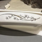 Pyrex Golden Honey Suckle 1 1/2qt. Baking dish W/Lid