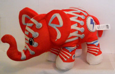 Pop Art Soft Elephant 9 Inch Long Stuffed Toy (No Hang Tags)