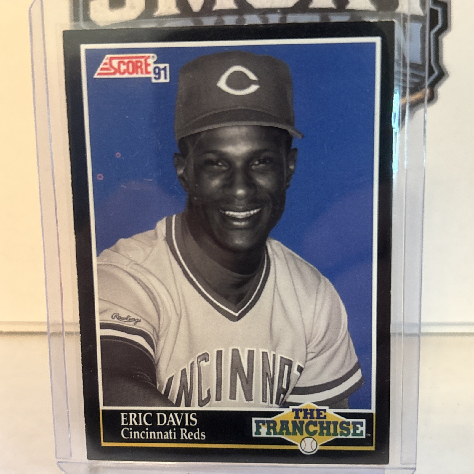 1991 Score - The Franchise Eric Davis #863