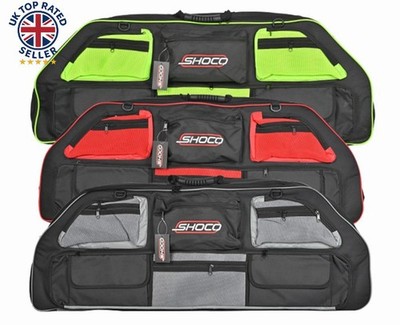 Shocq Archery Compoundbogen gepolsterte Tragetasche Tasche Vault 33'' kurze Achse Bögen