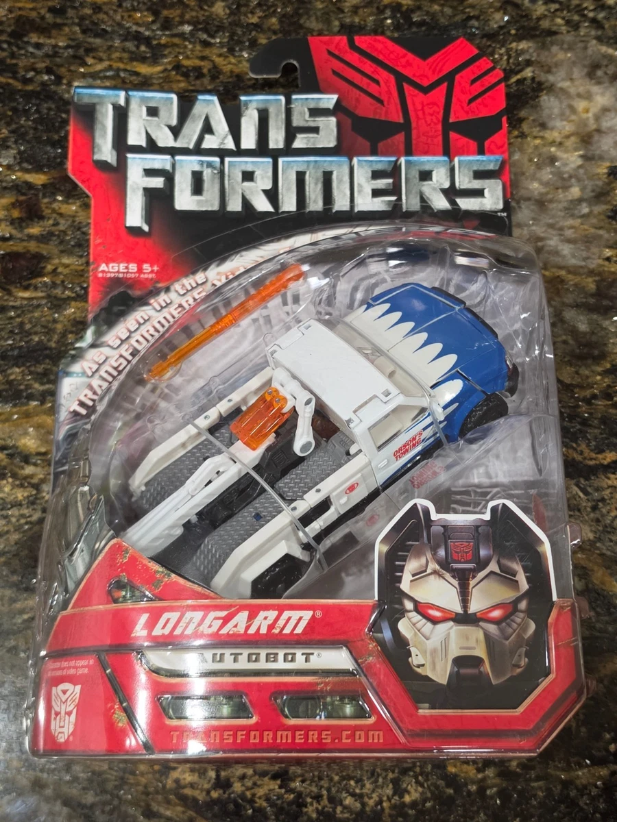 TRANSFORMERS 2007 Movie Deluxe Class Autobot Longarm Hasbro Tow Truck MOSC