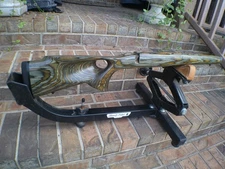 WEATHERBY VANGUARD L/A SATIN COFFEE CAMO Stock PACHMAYR PAD /STUDS FREE SHIP 555