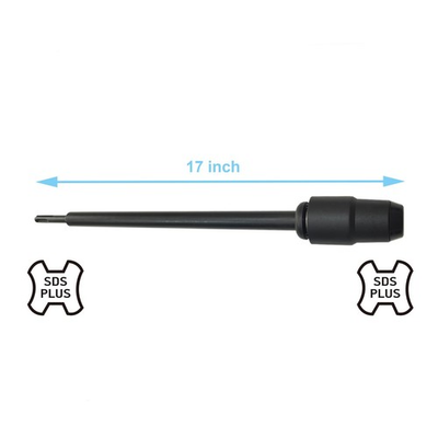 #ad 17quot; Length SDS Plus to SDS Plus Extension Shaft amp; Quick Change Adapter 40Cr $44.99