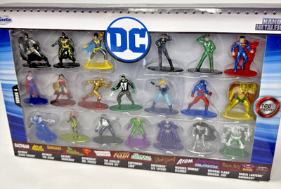 DC Comics Nano Metalfigs 20 Pack Diecast Figures Jada Toys New Box Rare