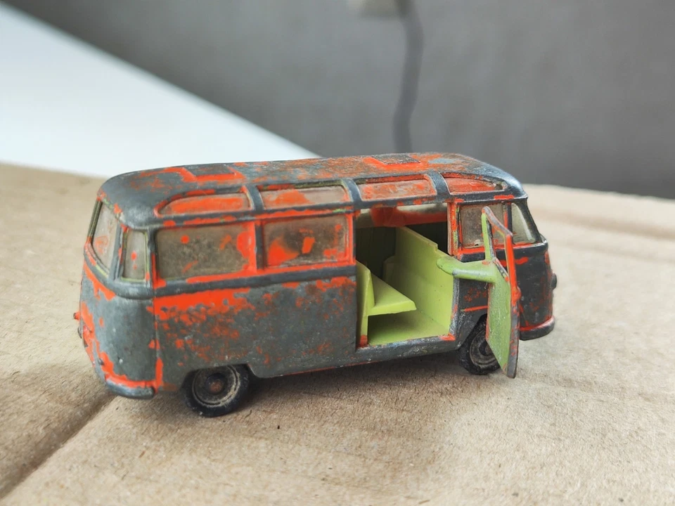 Vintage Retro Car Tempo Matador Bus, V 220, Siku, Small Model Car, Germany - Image 2 of 4