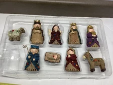 Hobby Lobby 2012 Nativity Set The Promise Of Christmas Whimsical -  incomplete