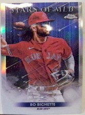 2022 TOPPS Chrome Stars Of The MLB  Insert Card Of Bo Bichette #SMLBC-30