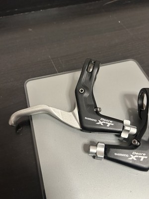 SHIMANO Deore XT BL-M770 ブレーキレバー New Shimano Deore XT BL-M770 V-Brake Levers Left & Right Set Black