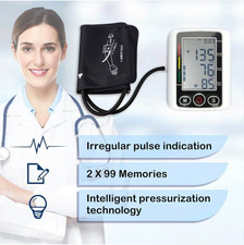 Blood Pressure Monitor Upper Arm Automatic Digital Measurement