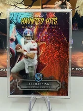 2024 Wild Card Haunted Hits Eli Manning 1/2 Prizm Holo Rare Giants