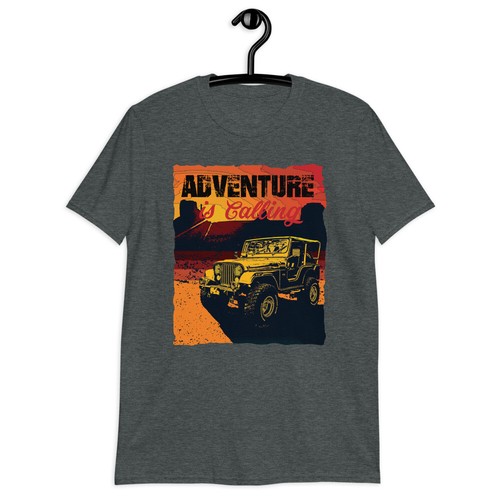 Adventure Is Calling Short-Sleeve Unisex T-Shirt - Picture 9 of 15