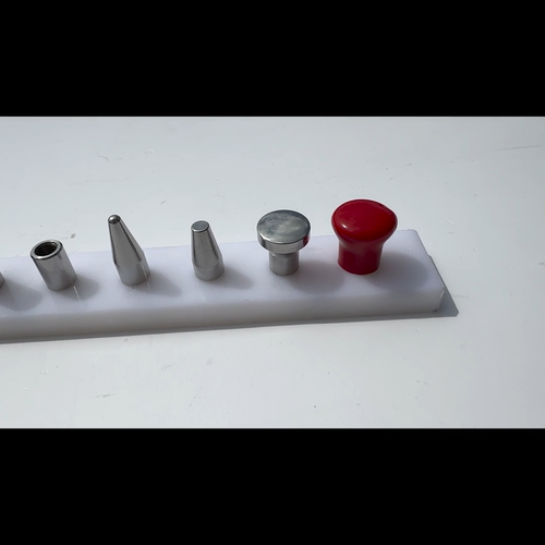 Juego de puntas intercambiables de acero inoxidable de 12 piezas - Compatible con herramienta PDR İnox - Vídeo 1 de 1