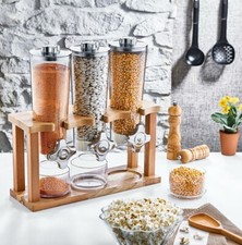 Müslispender Ceralienspender | Holz |je 1,5L...