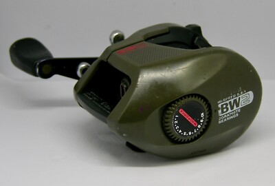 daiwa bw2 reels Daiwa BW2 Baitcaster Reel Graphite Unitized Frame in good functional  condition