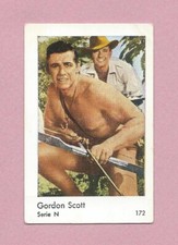 1962 Dutch Gum Serie N #172 Gordon Scott