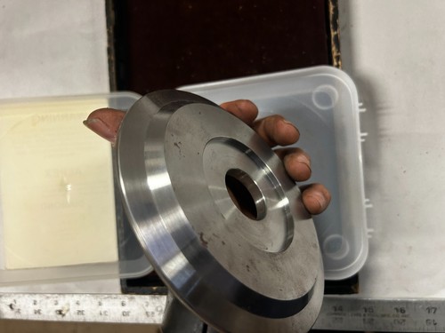 MACHINIST SbCs TOOLS LATHE MILL Unused Heavy Diamond Grinding Wheel in Case - Picture 4 of 7