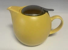Zero Japan Universal Teapot Gelato Colors Yellow 4” No Strainer