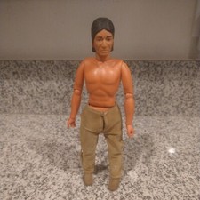 VINTAGE 1973 TONTO INDIAN ACTION FIGURE LONE RANGER TEL INC. FOR GABRIEL IND.