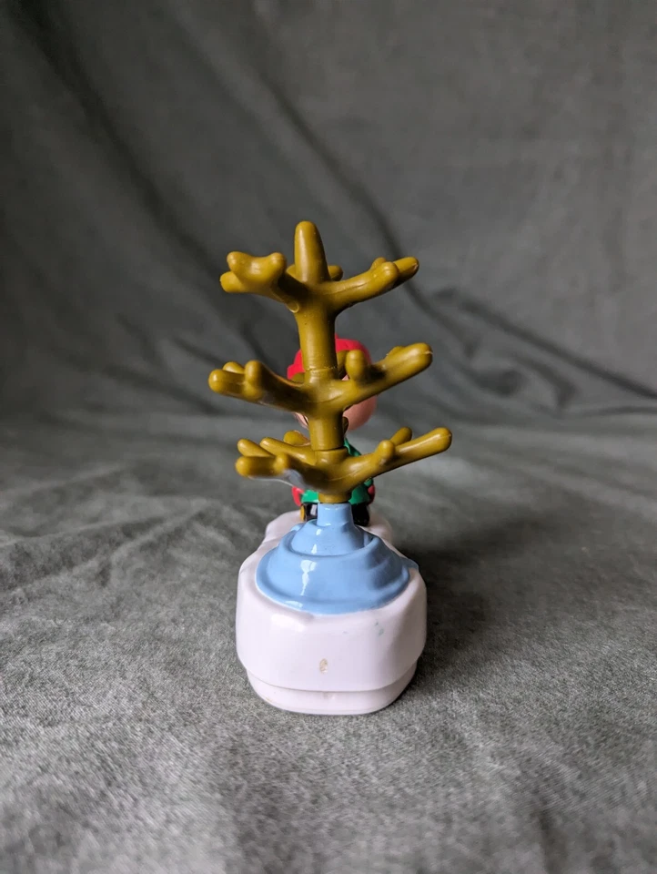 Árbol de Navidad vintage Linus Peanuts Hardee's Charlie Brown cae sobre 2002 Foto 4 de 4