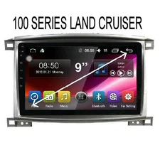 for 100 Series Cruiser GPS WIRELESS CARPLAY ANDROID AUTO CAMERA DAB DVR TPMS ODB