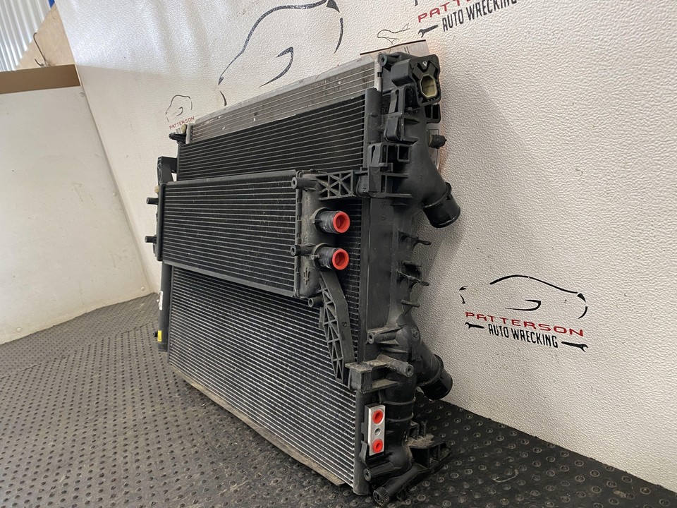 14-17 MASERATI GHIBLI RADIATOR CONDENSOR OIL COOLER | eBay