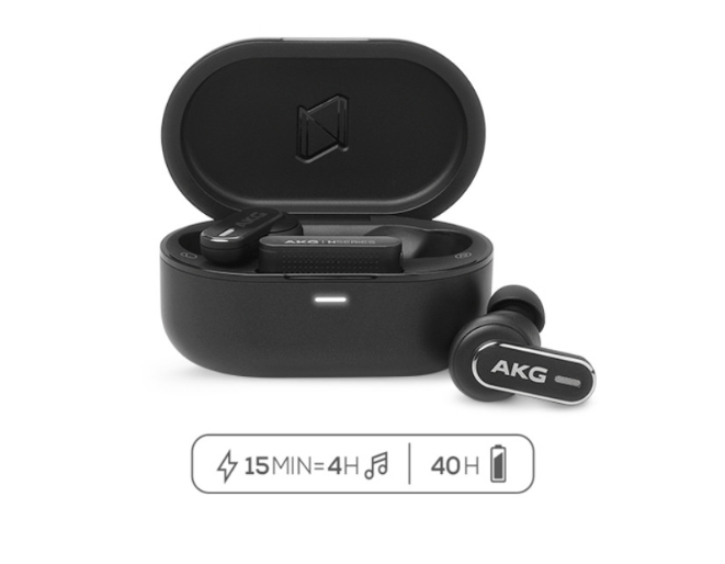 Harman AKG N5 HYBRID Earbuds Noise Cancelling Wireless Earphones
