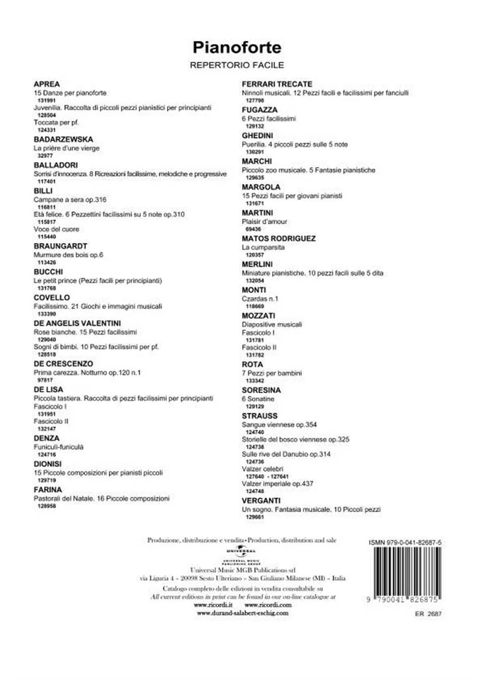 Bach 19 pezzi facili per pianoforte dal piccolo libro di Anna Magdalena Bach  - Immagine 2 di 4