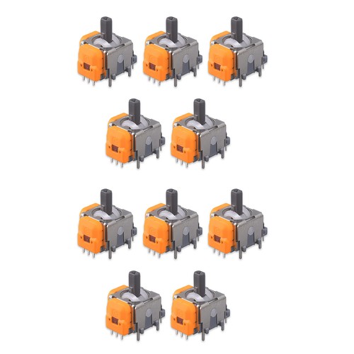 10PCS Hall Electromagnetic Joystick 3D Stick Module for PS5 Dualsense Controller - Picture 2 of 9