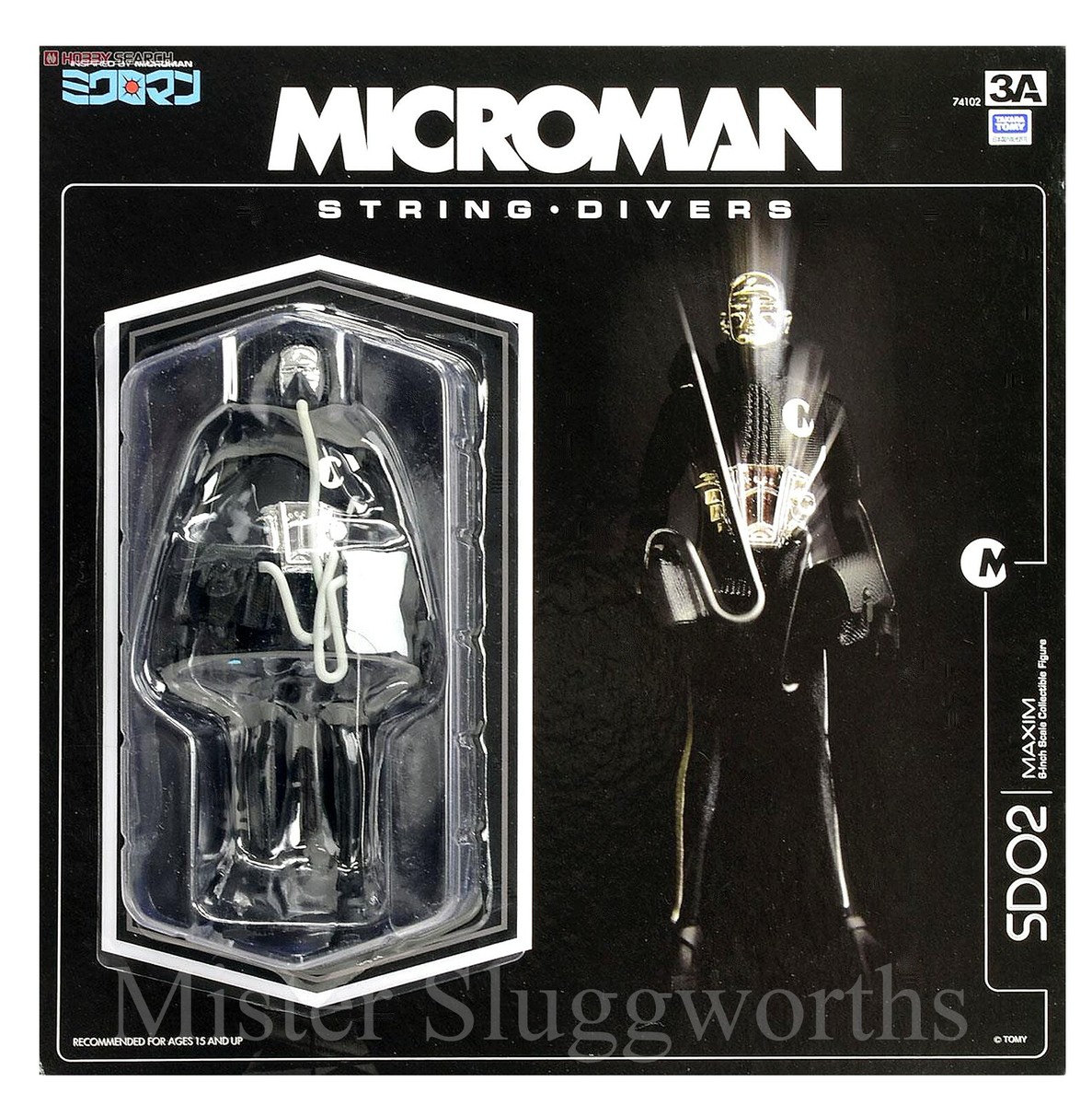 NEW 3A Microman Micronauts Ashley Wood String Divers SD00 - SD05