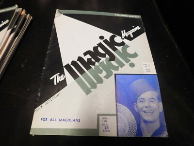 Max Andrews Magic Magazine For All Magicians May 1956 John Hayward