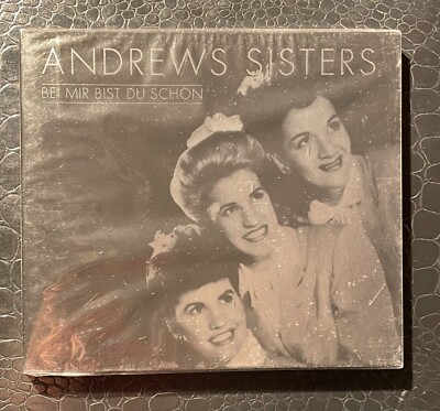 THE ANDREWS SISTERS BEL MIR BIST DU SCHON NEW Rare German Import CD
