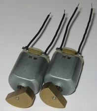 2 X Motorcycle Seat Vibrator Electric DC Motor - 6 - 12 VDC - 3000RPM - Powerful