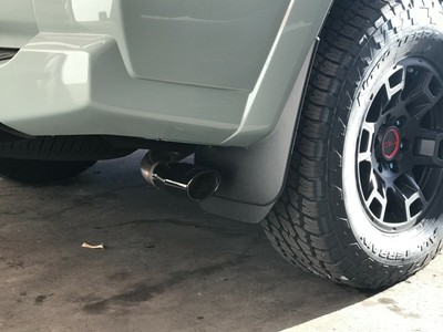 OEM Toyota 4runner 2020 TRD Performance Exhaust W/ Black Chrome 
