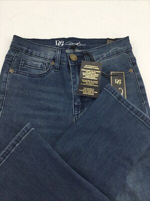 DG2 Diane Gilman Women's Virtual Stretch Denim Jean | Indigo | Sz-0.