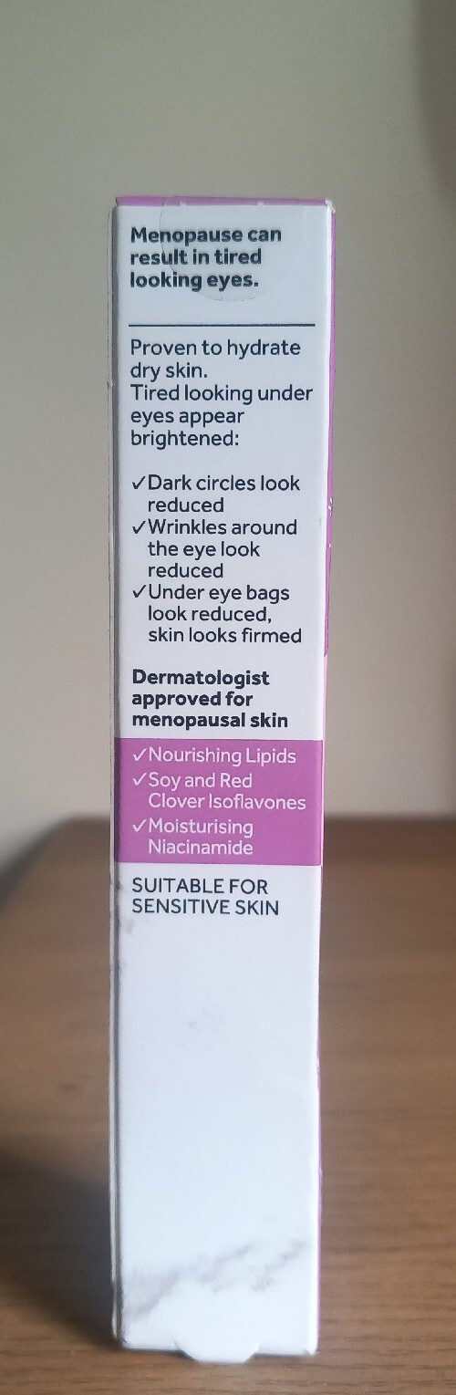 No7 Skincare Menopause Firm & Bright Anti Ageing Moisturising Eye Cream