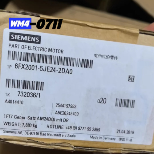6FX2001-5JE24-2DA0 1PCS NEW SIEMENS ENCODER 6FX2001-5JE24-2DA0 Fastshipping DHL - Picture 1 of 6