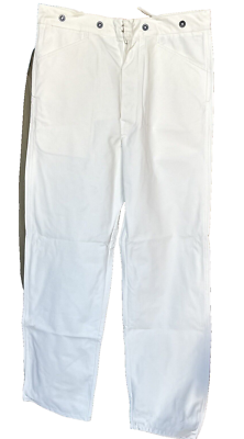 Reproduction M1889 White Duck Trousers size 42 | eBay