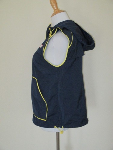 Hunter For Target Navy Blue Hooded Windbreaker Vest- Size Small- EUC - Picture 3 of 5